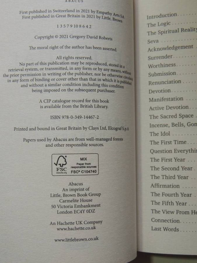 The Spiritual Path- Gregory David Roberts