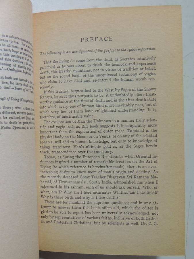 The Tibetan Book Of The Dead - ed W.Y. Evans-Wentz