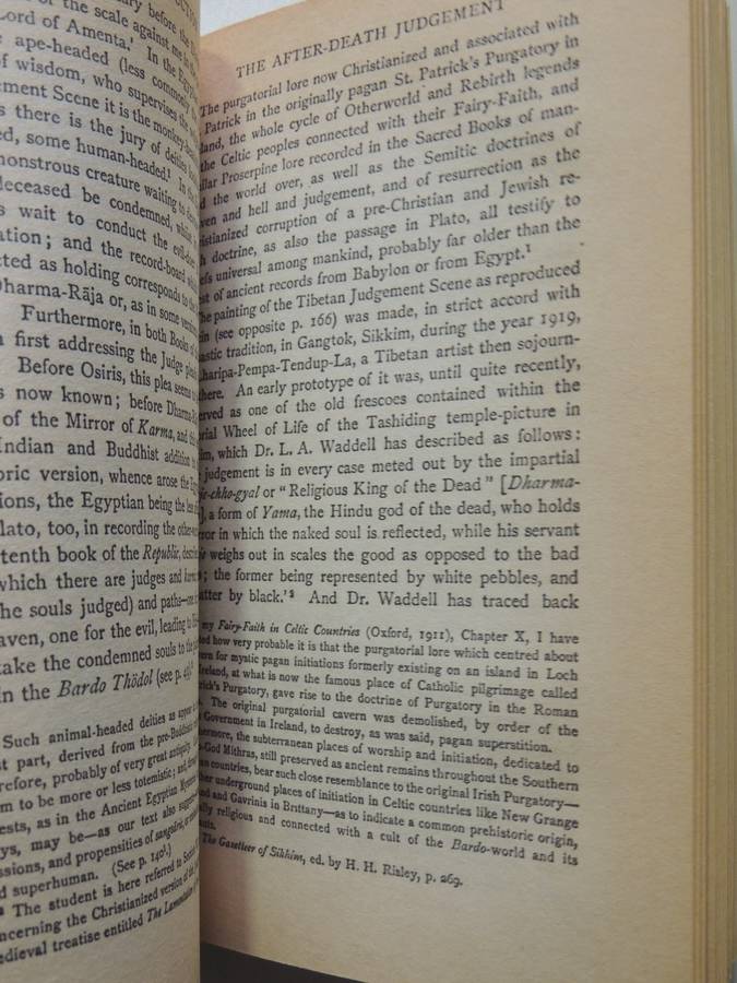 The Tibetan Book Of The Dead - ed W.Y. Evans-Wentz