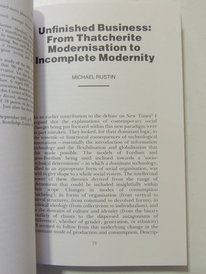 Altered States: Postmodernism, Politics, Culture - ed Mark Perryman