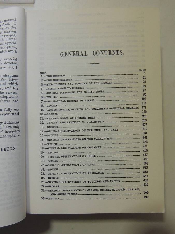 Mrs Beeton's Book Of Household Management: An Illustrated Facsimile Of The First Edition Isabella Be