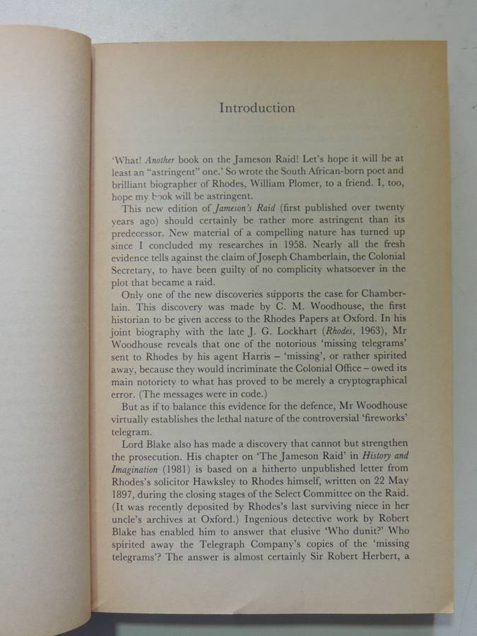 Jameson's Raid - Elizabeth Longford