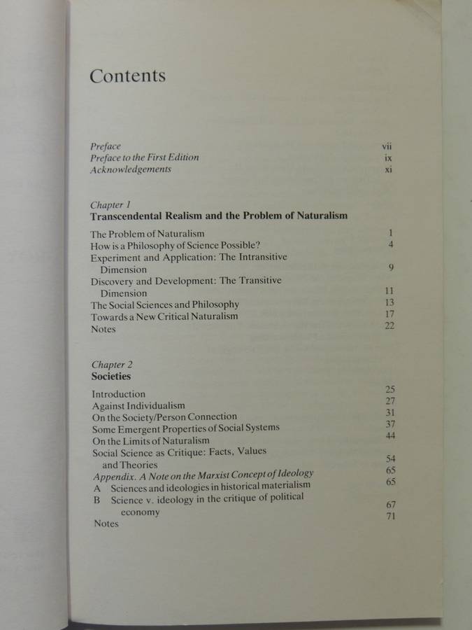 The Possibility Of Naturalism: A Philosophical Critique Of Contemporary Human Sciences - Roy Bhaskar
