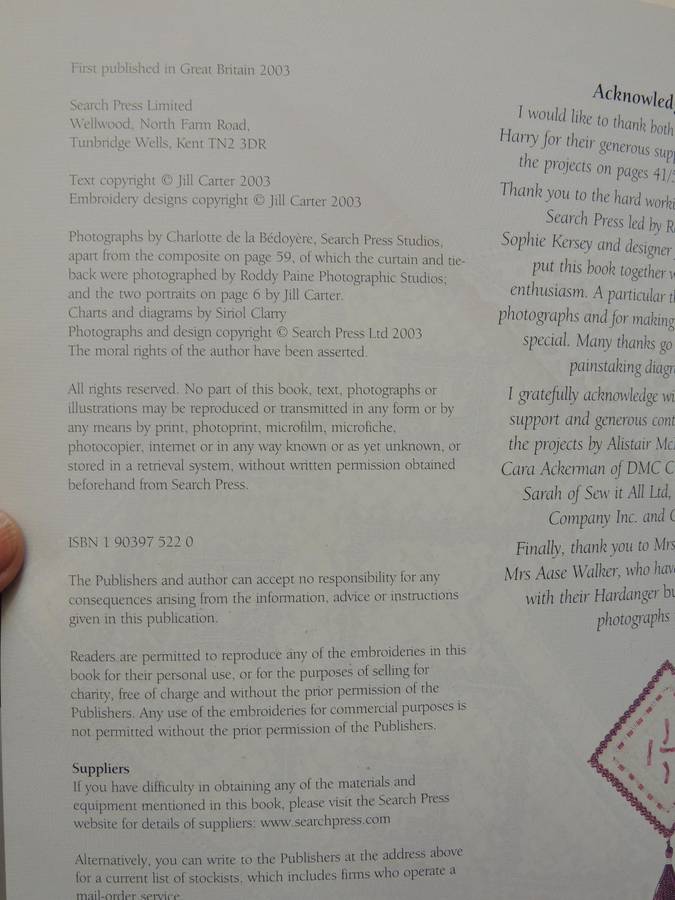 Beginners Guide To Hardanger - Jill Carter