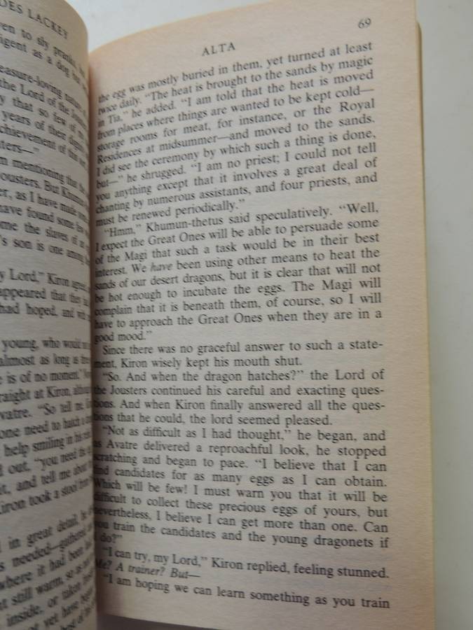 Alta - Dragob Jousters Book 2  - Mercedes Lackey