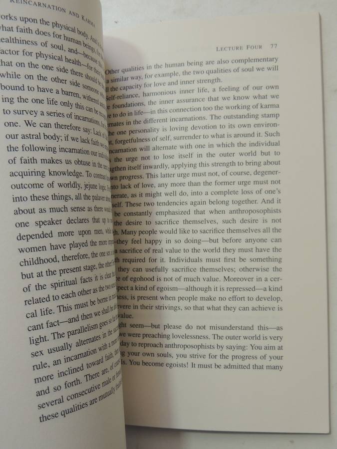 Reincarnation and Karma: Two Fundamental Truths of Human Existence : Five Lectures - Rudolf Steiner