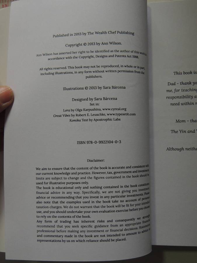 The Wealth Chef - How to Make Your Money Work Harder, So You Don't Have To - Ann Wilson