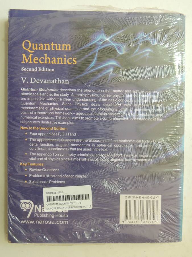 Quantum Mechanics 2nd Ed.  - V Devanathan