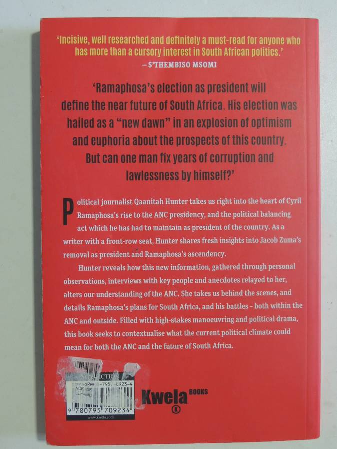 Balance Of Power: Ramaphosa And The Future Of South Africa - Qaanitah Hunter