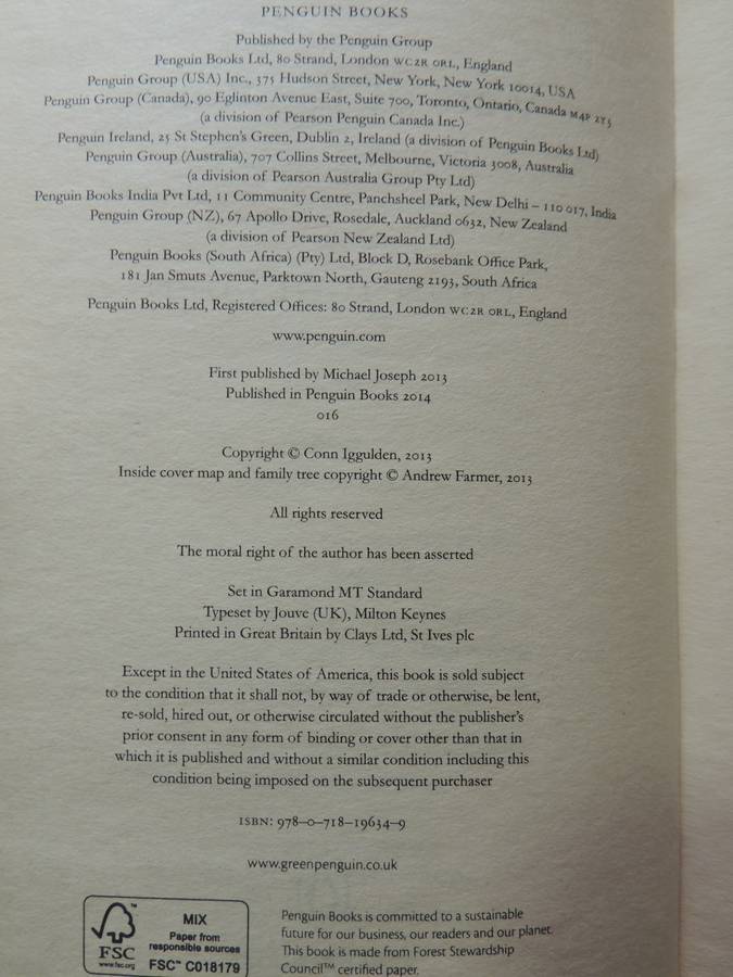 Wars of the Roses - Stormbird, Trinity, Bloodline - Conn Iggulden