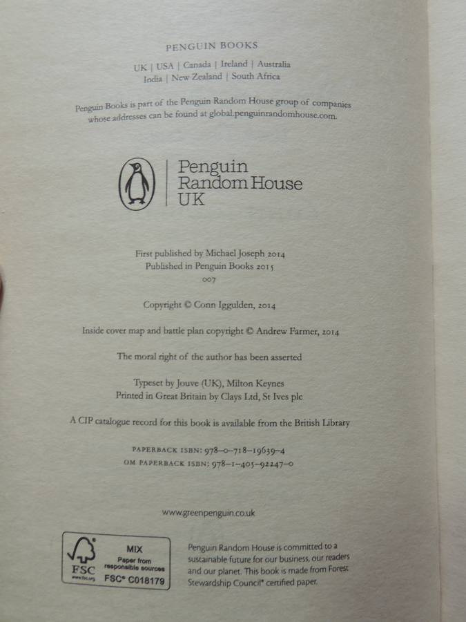 Wars of the Roses - Stormbird, Trinity, Bloodline - Conn Iggulden