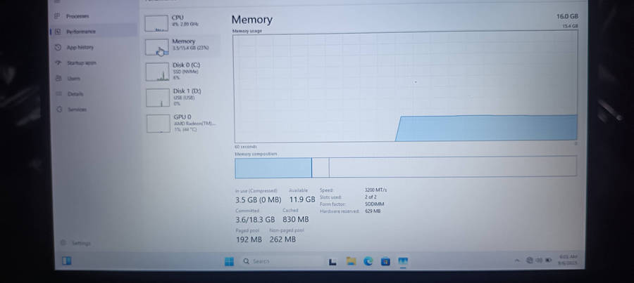 Proline Thinline Notebook V14 Ryzen 7 5700U 512GB SSD 16GB RAM Win 11 Home