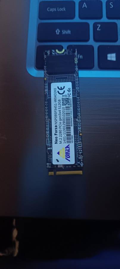 Neo Forza NFP075 512GB M.2 2280 NVMe Gen 3x4