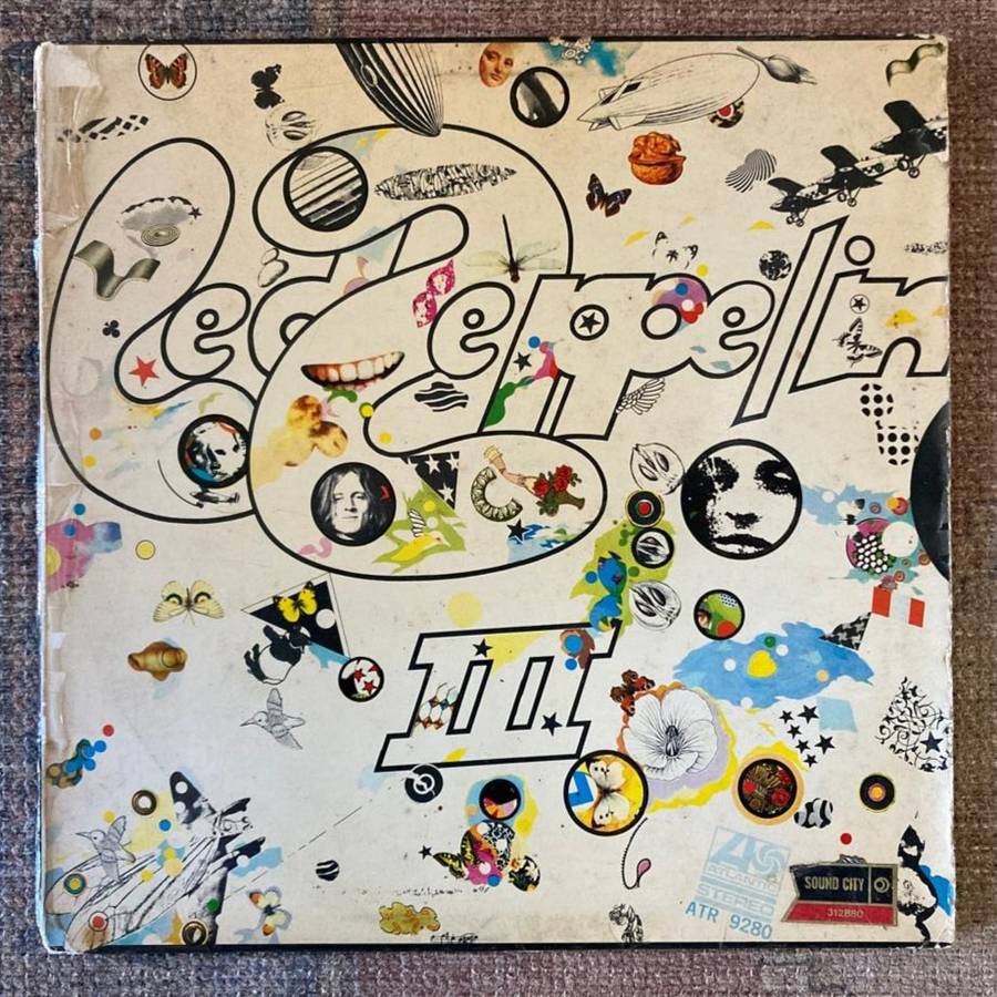 Led Zeppelin - Led Zeppelin III (1970 SA press) G+/VG