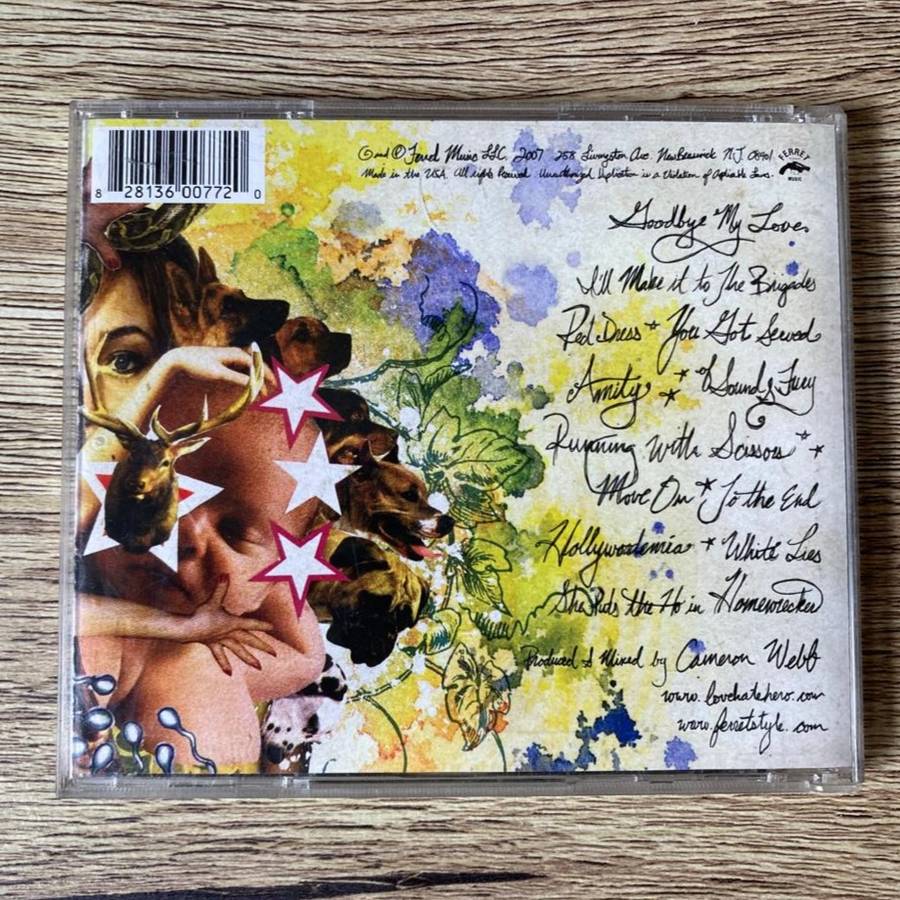 Love Hate Hero - White Lies CD/Album (2007 US import)