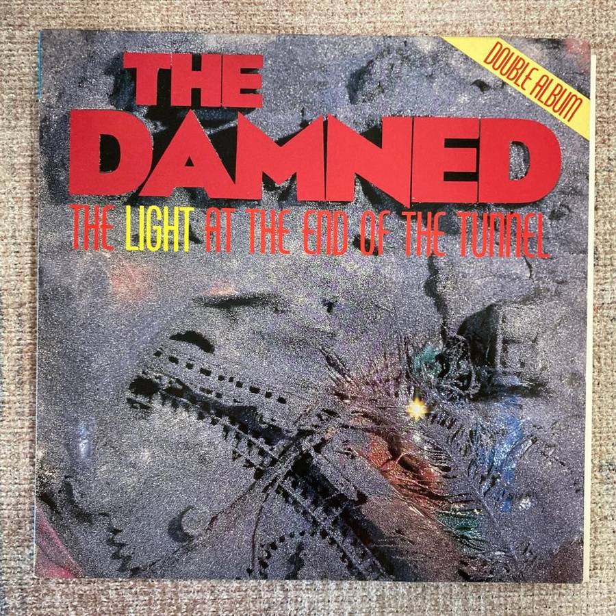 The Damned - The Light At the End of the Tunnel 2xLP/Comp. (1987 UK import) VG+/VG+/VG+