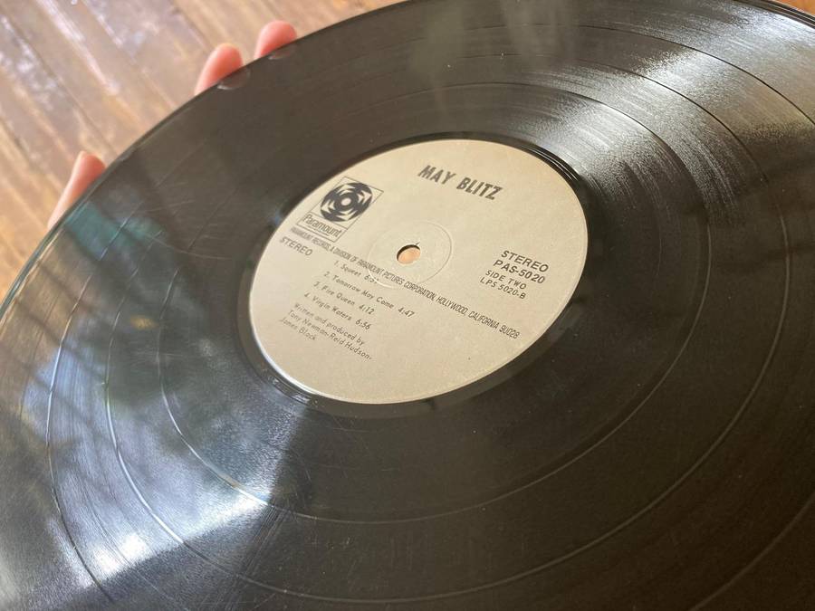 May Blitz (self-titled) LP/Album (1970 US import) G+/VG