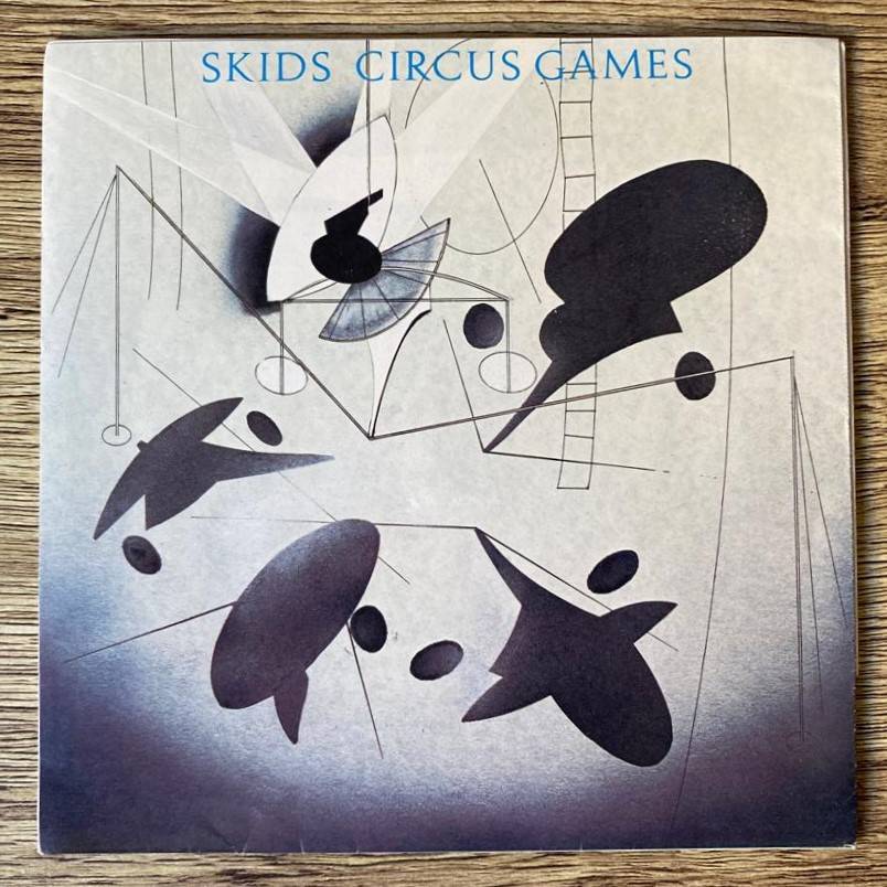 Skids - Circus Games 7"/single (1980 UK import, foldout poster sleeve) VG+/VG+