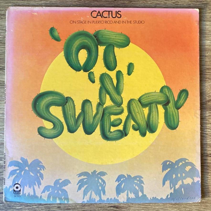 Cactus - 'Ot 'n' Sweaty LP/Album (1972 US import) VG/G+