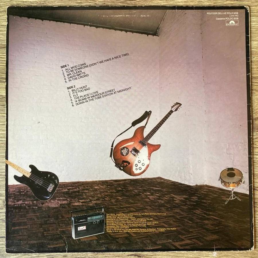 The Jam - All Mod Cons LP/Album (1978 UK press) VG+/VG