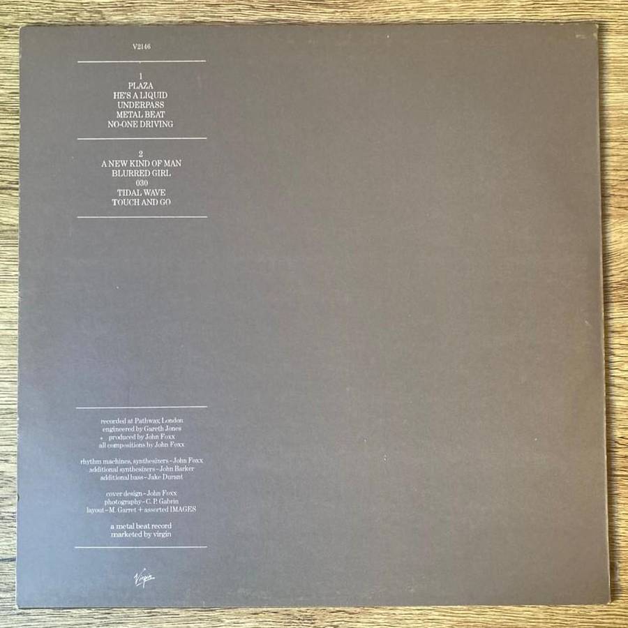 John Foxx - Metamatic LP/Album (1980 UK import) VG+/VG+