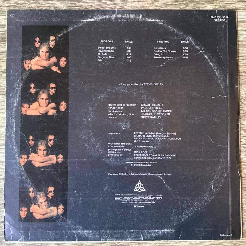 Cockney Rebel - The Psychomodo LP/Album (1974 SA press) VG+/VG