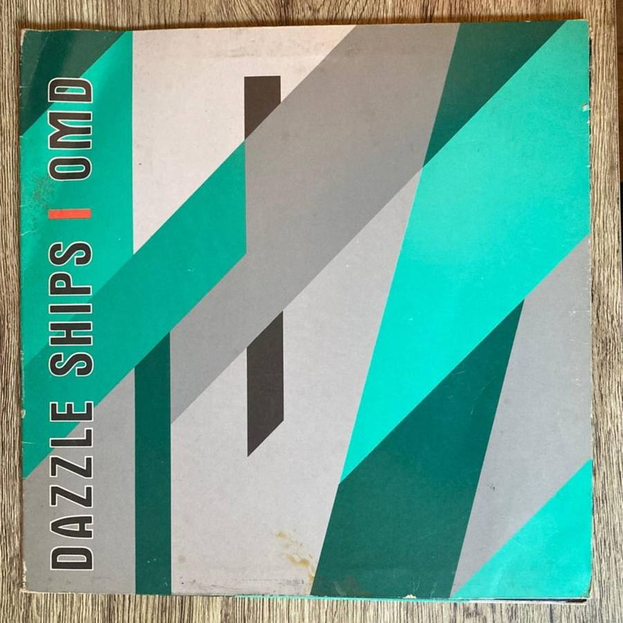 Orchestral Manoeuvres In the Dark - Dazzle Ships LP/Album (1983 Portuguese import) VG/G+