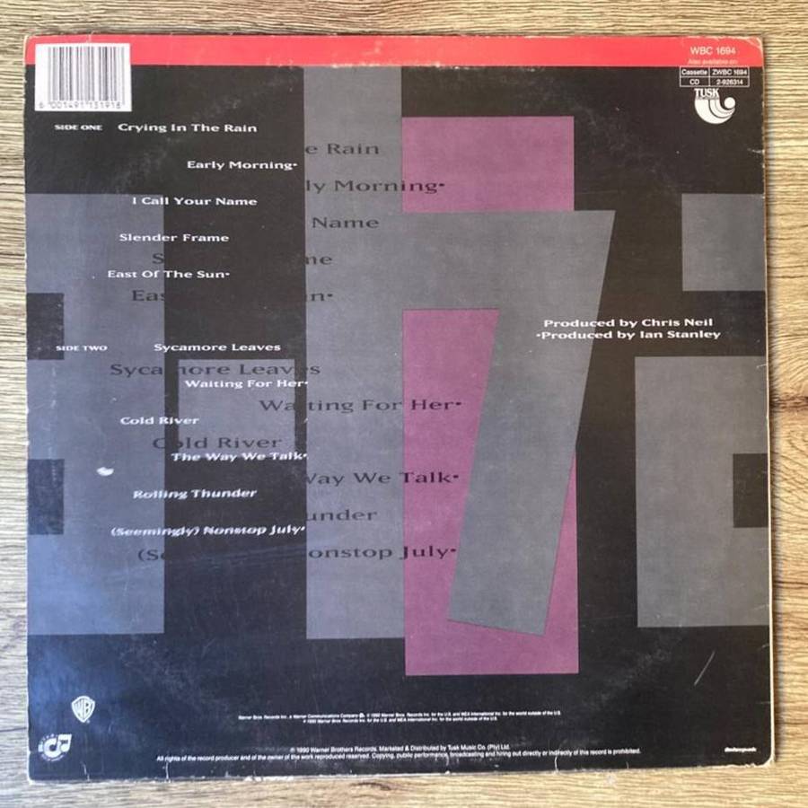 a-ha - East of the Sun West Of the Moon LP/Album (1990 SA press) VG/VG