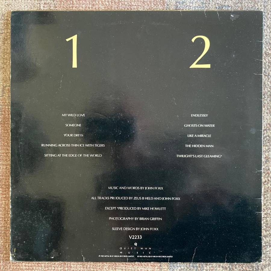 John Foxx - The Golden Section LP/Album (1983 UK import) VG/VG