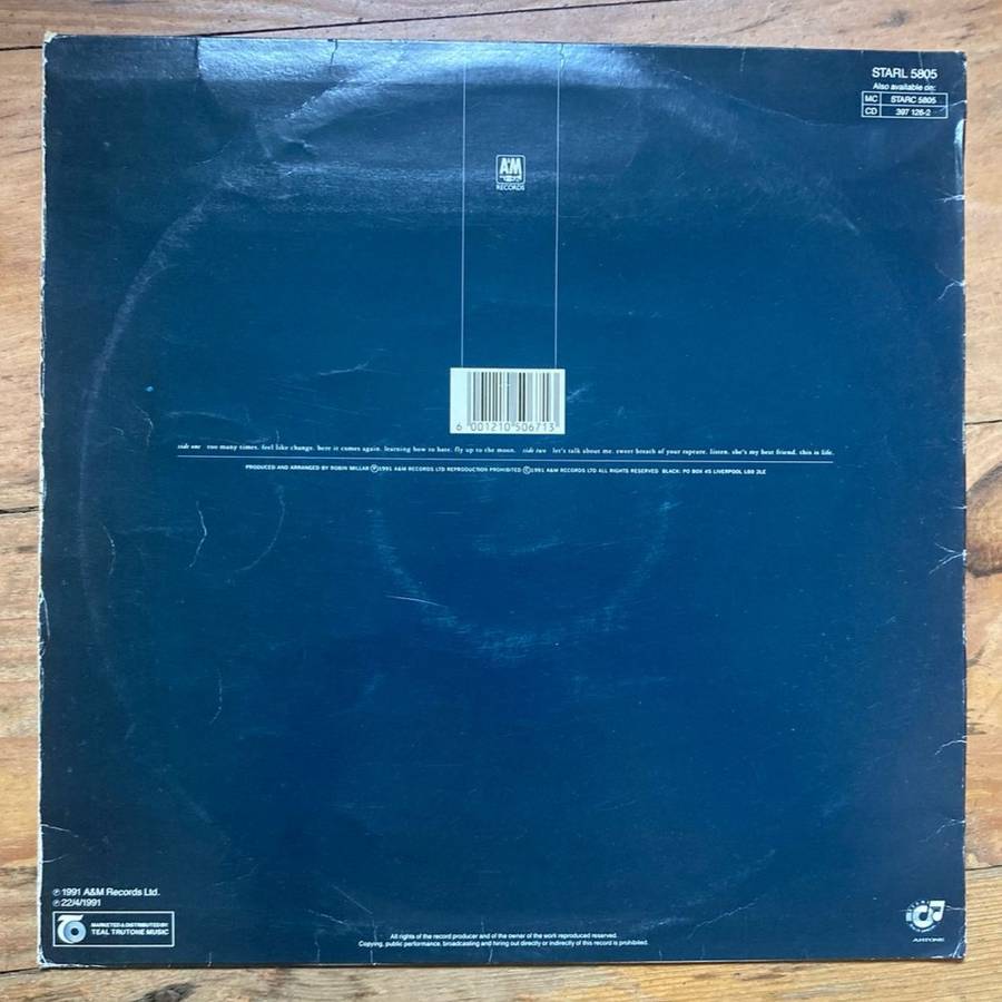 Black (self-titled) LP/Album (1991 SA press) VG/VG