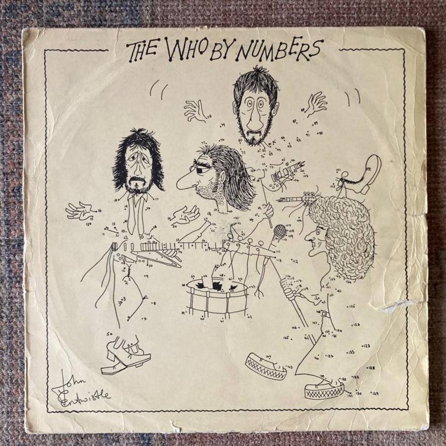 The Who - The Who By Numbers (1975 SA press) VG/G