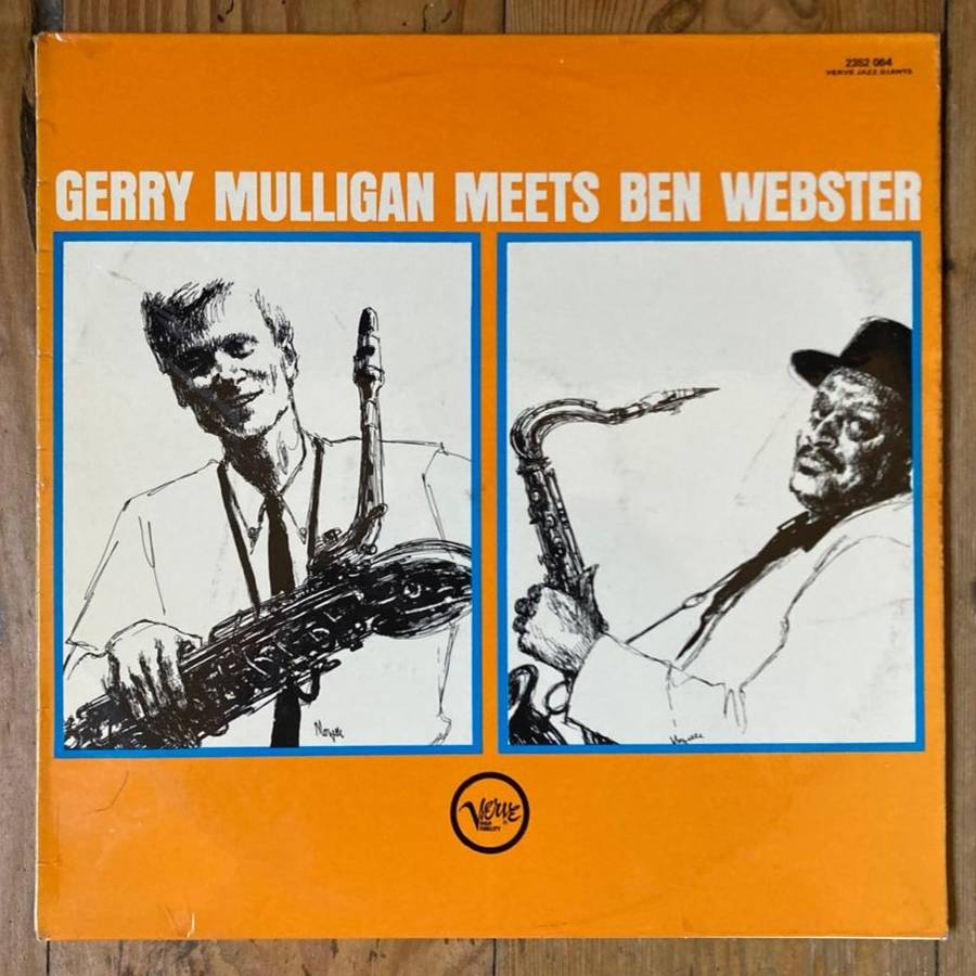 Gerry Mulligan/Ben Webster - Gerry Mulligan Meets Ben Webster LP/Album (1976 SA reissue) VG+/VG+