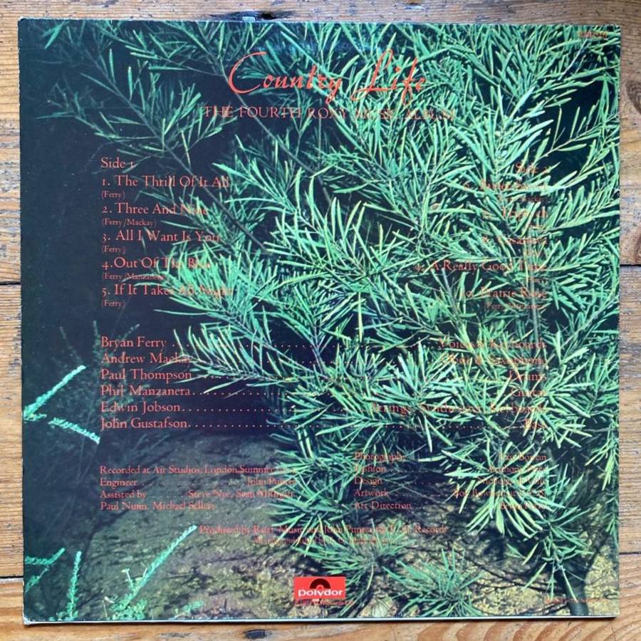 Roxy Music - Country Life LP/Album (1977 Netherlands import) VG/VG+