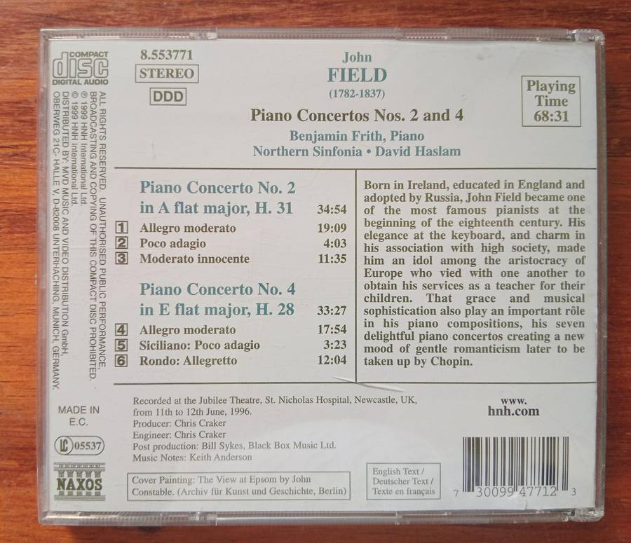 Field: Piano Concertos Nos. 2 & 4