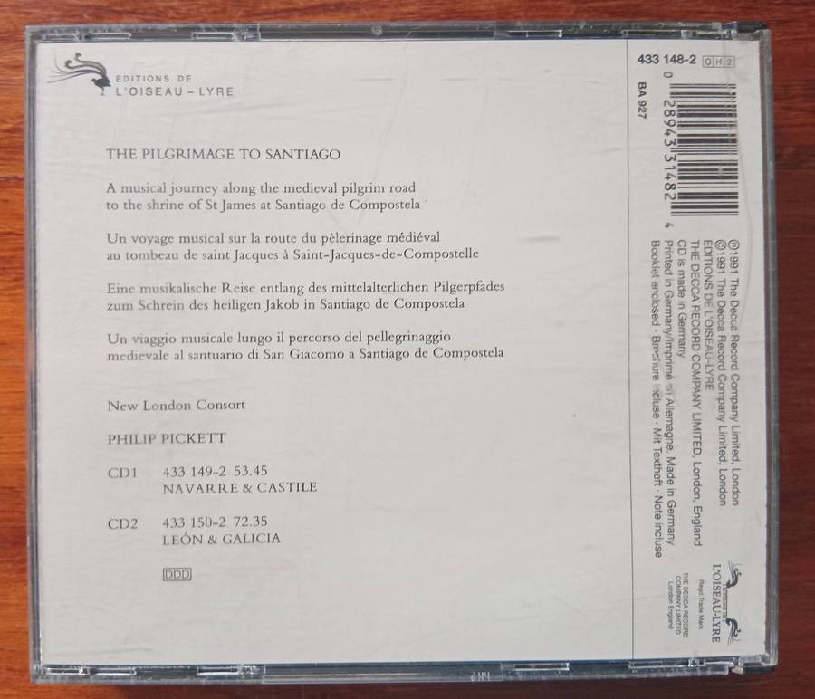 The Pilgrimage to Santiago (2 CDs)