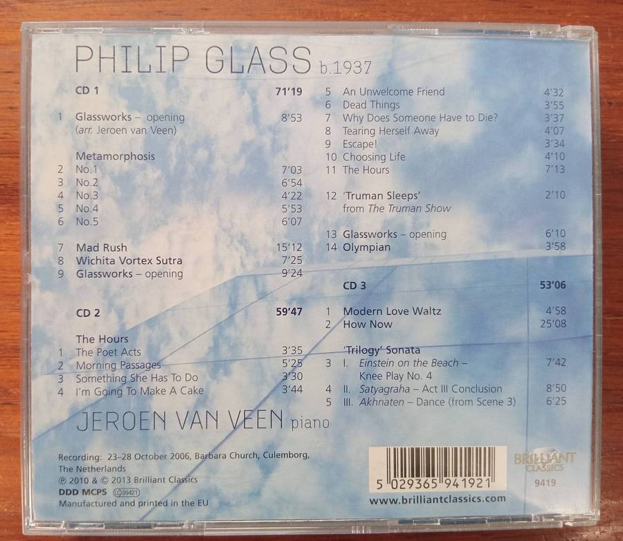Glass: Piano Works (3CDs)