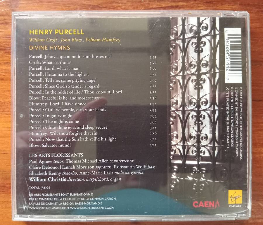 Purcell: Divine Hymns