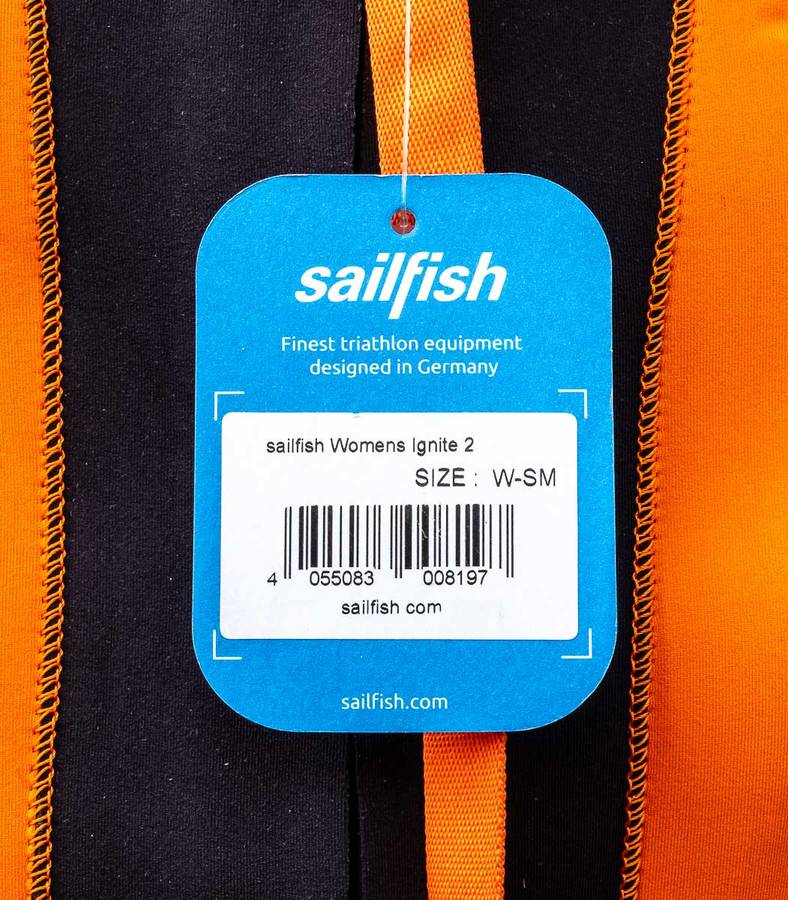 Sailfish Womens Ignite 2 Outdoor Open Water Swimming Wetsuit  Size SM(Small Medium)