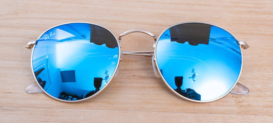 Ray-Ban Round Metal RB3447 Polarized 112/4L 53-21 145