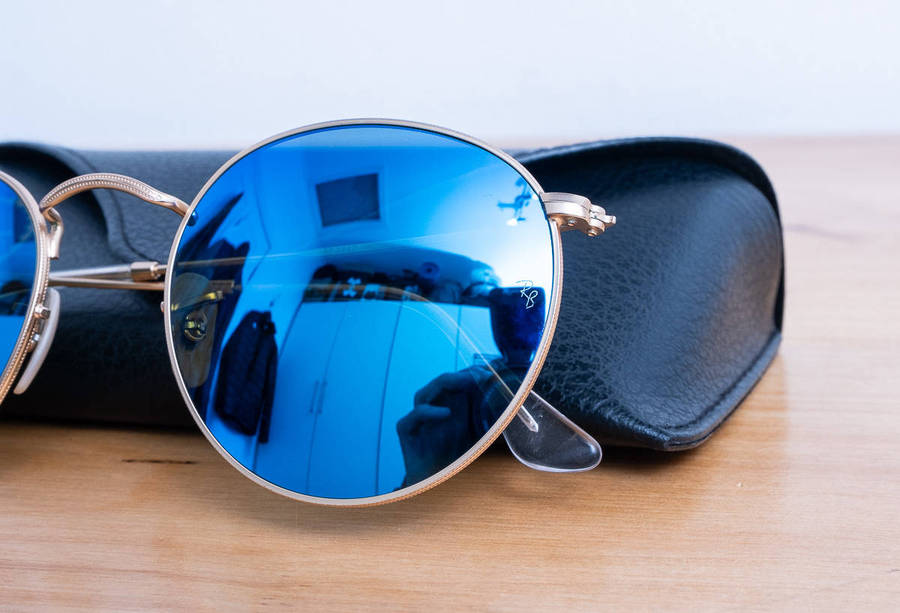 Ray-Ban Round Metal RB3447 Polarized 112/4L 53-21 145