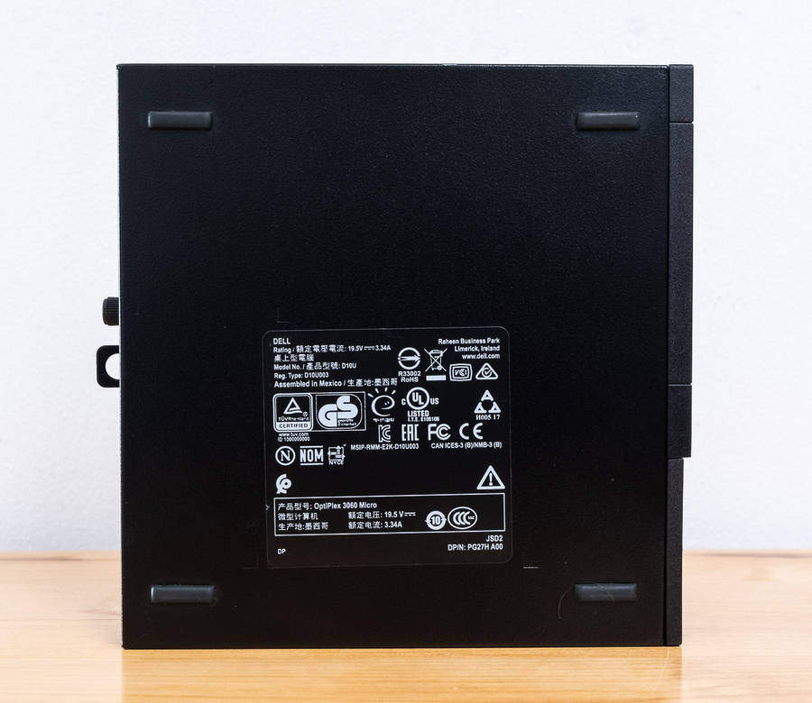 Dell OptiPlex 3060 Micro Desktop PC i5-8500 4.1Ghz 6-core 8GB Ram Win 11 Pro + Office Pro 2021