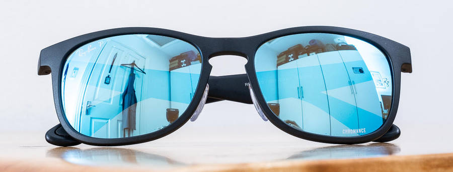 Ray Ban RB4263 Chromance Unisex Sunglasses *Blue Polarized Lenses* Matte Black Frames* 601SA1 55-18