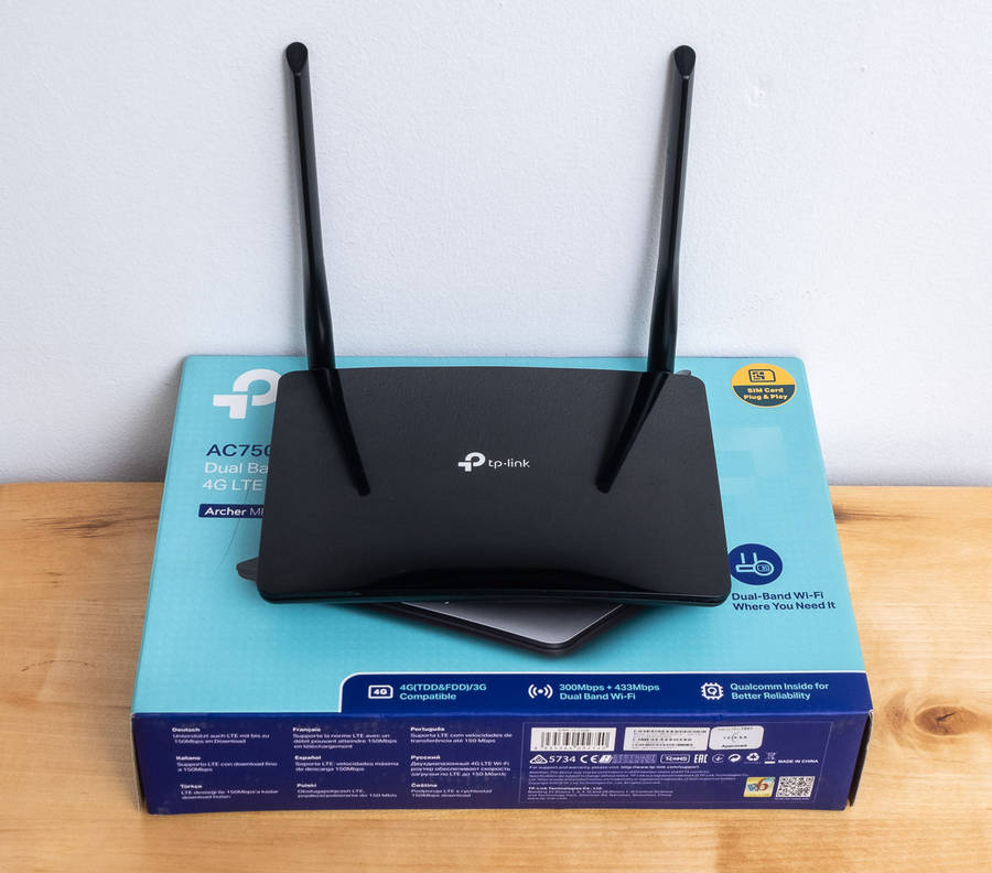 Tp-link Archer MR200 AC750 Wireless Dual Band 4G Router