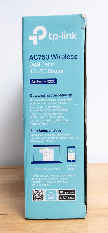 Tp-link Archer MR200 AC750 Wireless Dual Band 4G Router