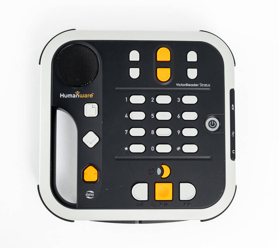 HumanWare Victor Reader Stratus Digital Talking Book Player 413VR - Audio Reader for the Blind