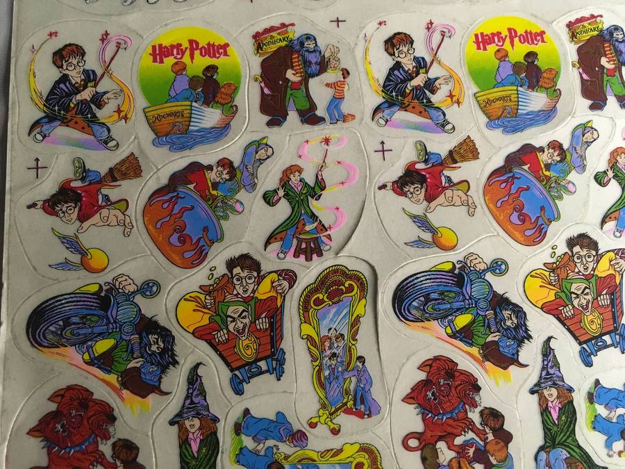 Harry Potter A4 Vintage Stickers. 638