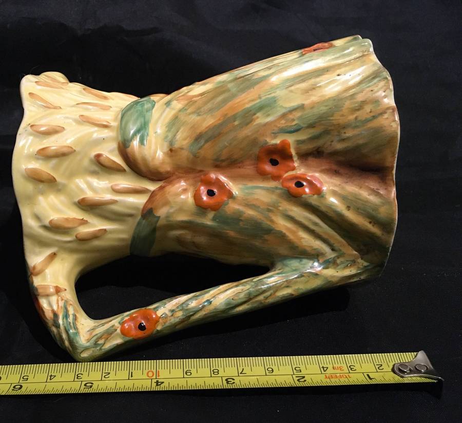 Burleigh ware harvest bunny jug / vase