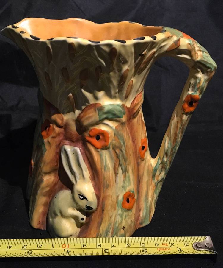 Burleigh ware harvest bunny jug / vase