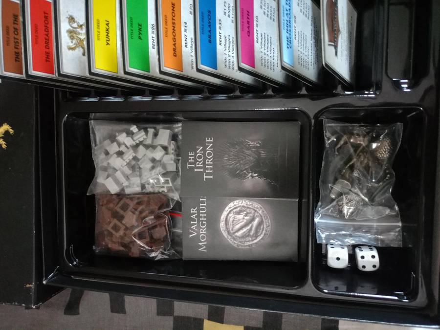 Game of thrones Monopoly limited edition