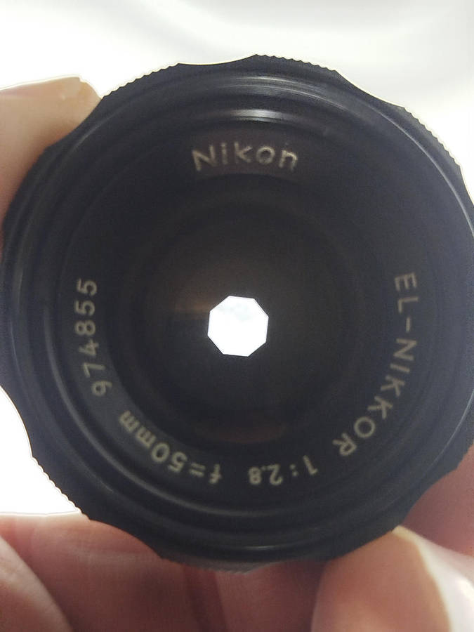 El-Nikkor 50mm f2. 8 for Darkroom Enlarger